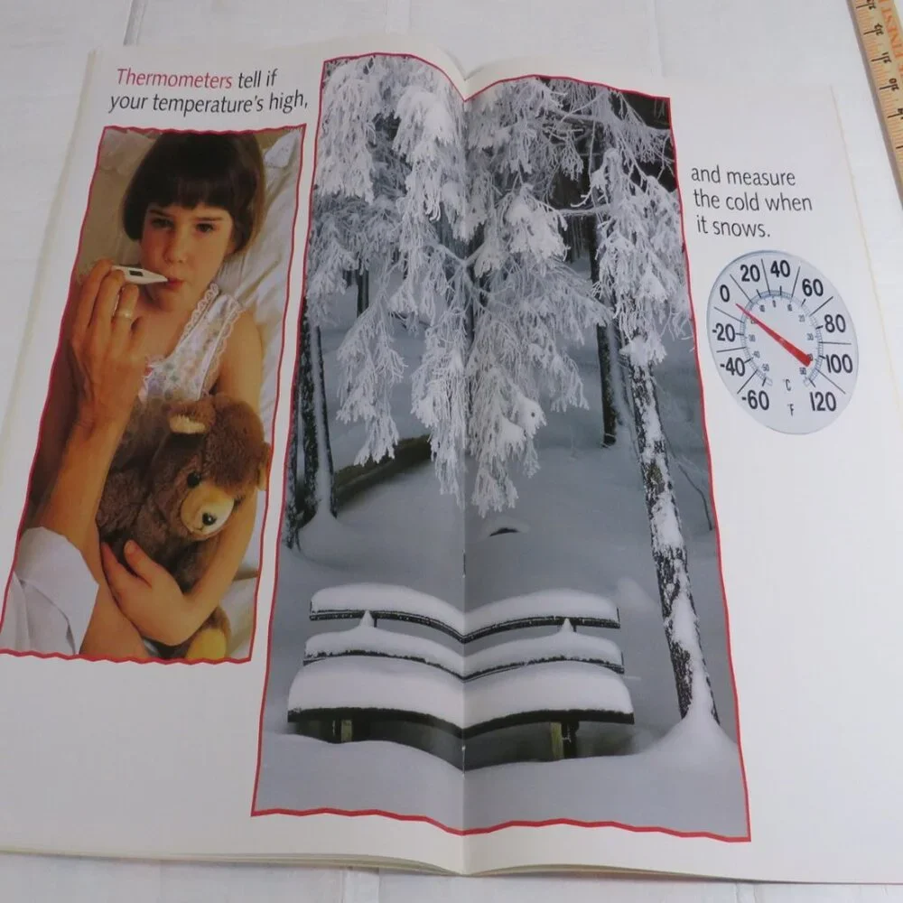 Measuring Up BIG BOOK (almost 2 feet tall) with teacher pages CLASSROOM SIZE